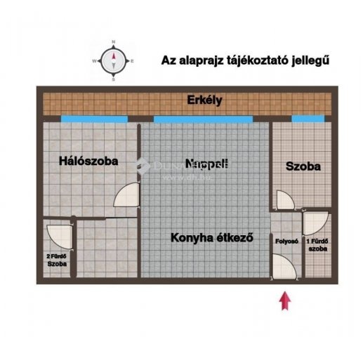 Eladó téglalakás, Budapesten, VII. kerületben 112 M Ft, 3 szobás