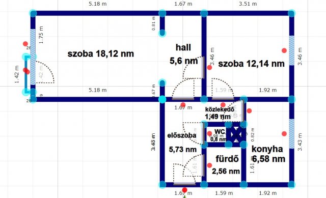 Kiadó panellakás, albérlet, Tatabányán 160 E Ft / hó, 2 szobás