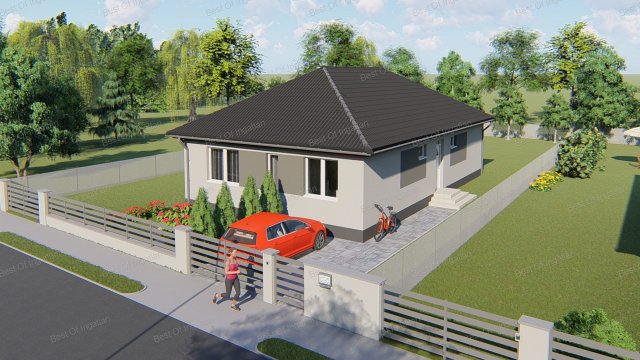 Eladó családi ház, Győrságon 80 M Ft, 3 szobás