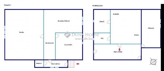 Eladó családi ház, Kecskeméten 32.9 M Ft, 2 szobás