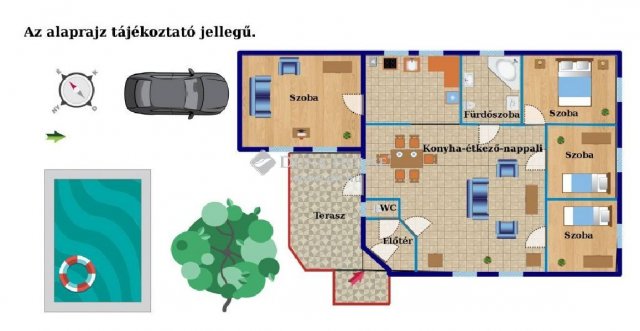 Eladó családi ház, Dunavarsányban 69 M Ft, 5 szobás