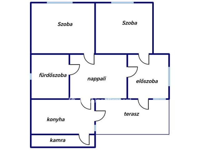 Eladó családi ház, Kisnánán 24 M Ft, 2 szobás