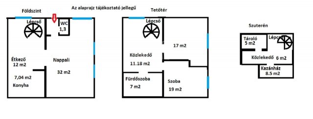 Eladó családi ház, Budapesten, XX. kerületben 84.9 M Ft