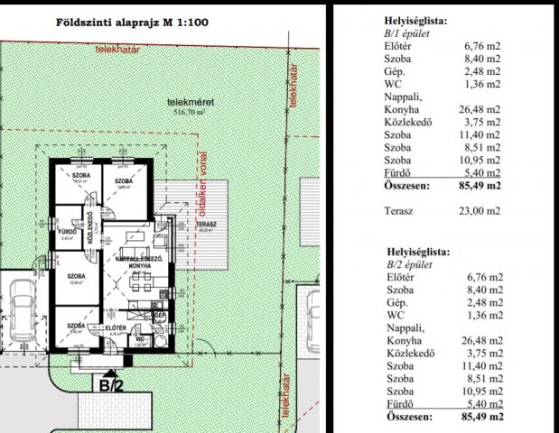 Eladó ikerház, Szombathelyen 65.95 M Ft, 5 szobás