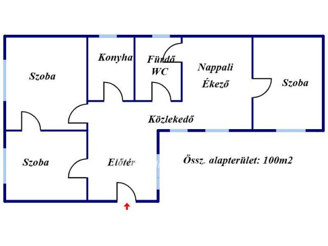 Eladó családi ház, Szegin 16.5 M Ft, 3 szobás