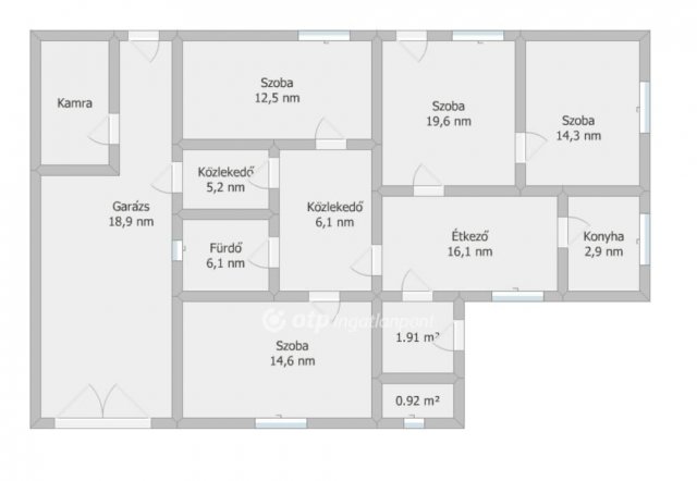 Eladó családi ház, Őcsényen 24.9 M Ft, 4 szobás