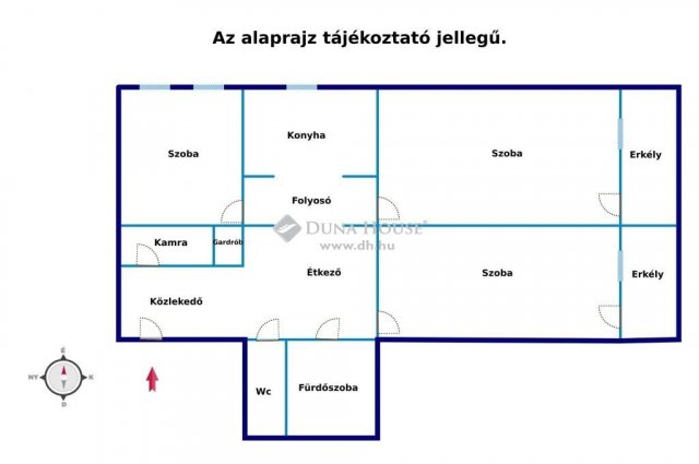 Eladó panellakás, Debrecenben 48.5 M Ft, 3 szobás