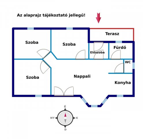 Eladó családi ház, Gyálon 54.9 M Ft, 4 szobás