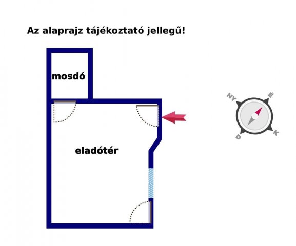 Eladó üzlethelyiség, Érden 55.69 M Ft / költözzbe.hu