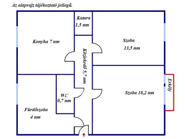 Eladó téglalakás, Szolnokon 23.99 M Ft, 2 szobás