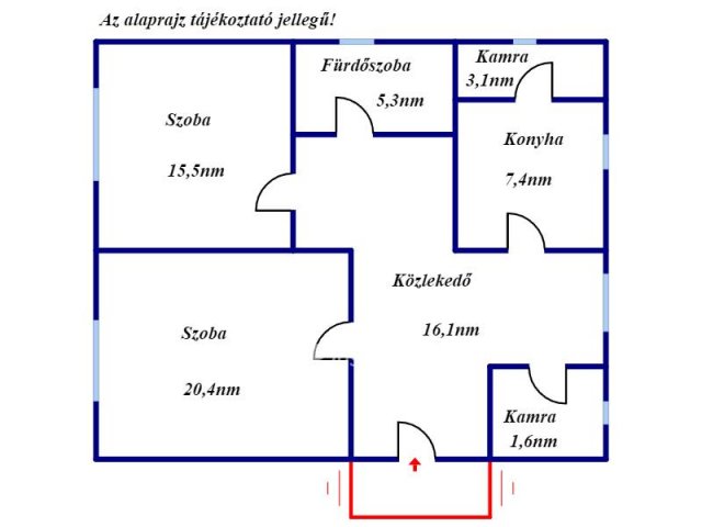 Eladó családi ház, Kisújszálláson 12.65 M Ft, 2 szobás