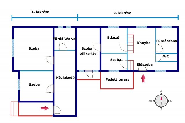 Eladó családi ház, Pencen 59.9 M Ft, 4 szobás