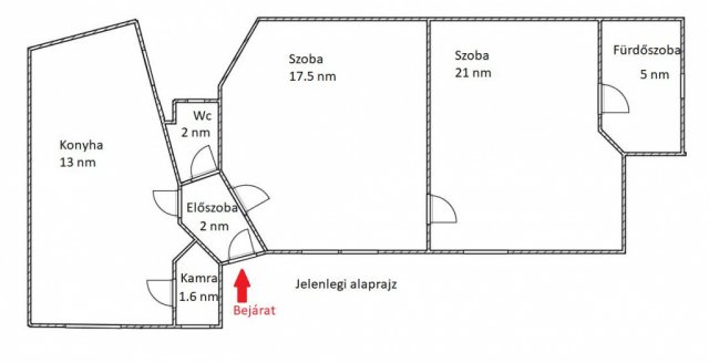 Eladó téglalakás, Budapesten, V. kerületben 85 M Ft, 2 szobás