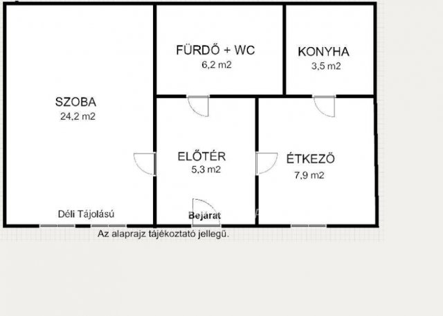 Eladó téglalakás, Budapesten, VIII. kerületben 42.3 M Ft