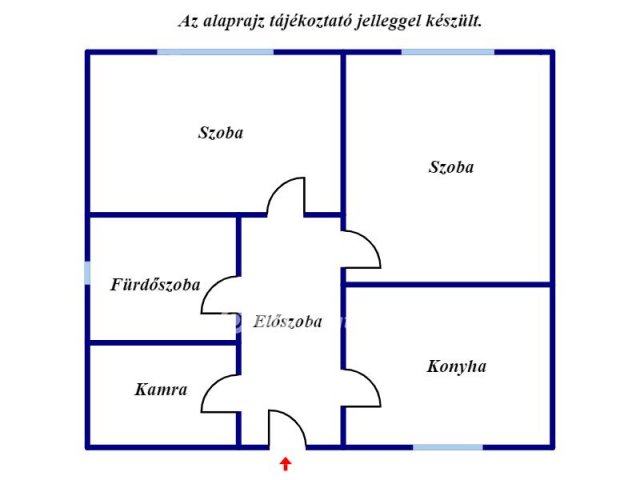Eladó családi ház, Miskolcon 42 M Ft, 2 szobás