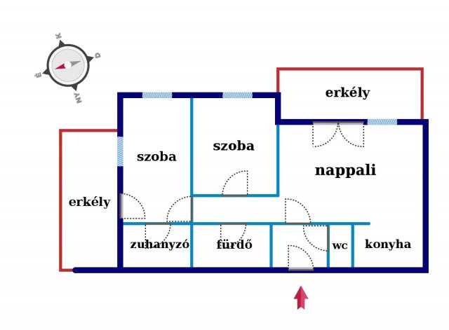 Eladó téglalakás, XIII. kerületben, Sólyatér utcában