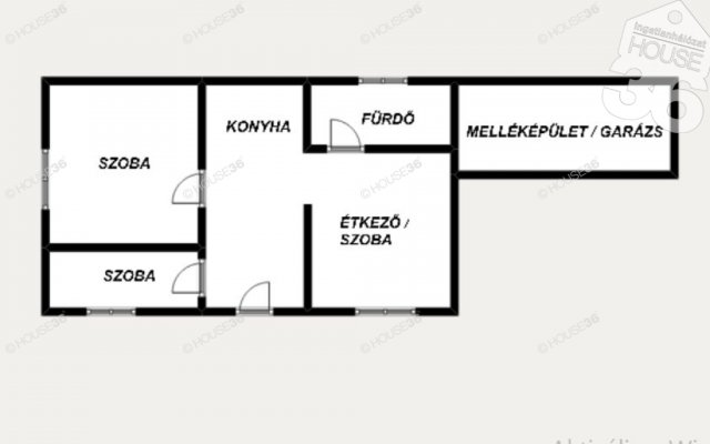 Eladó családi ház, Kerekegyházán 28.5 M Ft, 3 szobás