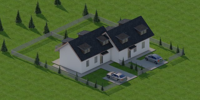 Eladó ikerház, Pócsmegyeren 73.5 M Ft, 4 szobás