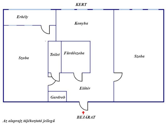 Eladó panellakás, Egerben 27 M Ft, 2 szobás