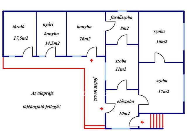 Eladó családi ház, Gyöngyösorosziban 17.9 M Ft, 3 szobás