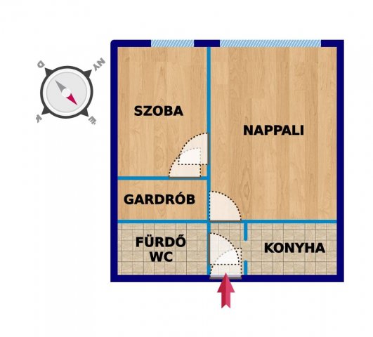 Eladó panellakás, Budapesten, XIV. kerületben 62.9 M Ft, 2 szobás