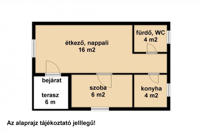 Eladó nyaraló, Gyulán 17.2 M Ft, 2 szobás / költözzbe.hu