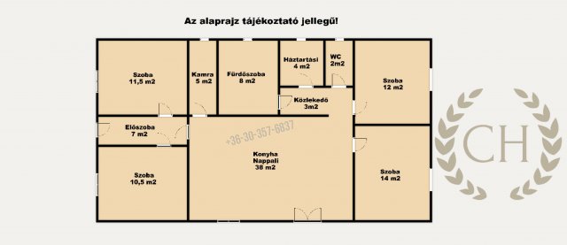 Eladó családi ház, Balástyán 45 M Ft, 5 szobás