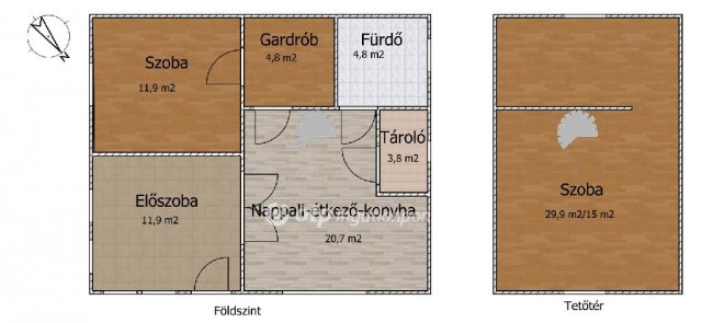 Eladó családi ház, Dömsödön 24 M Ft, 2+2 szobás