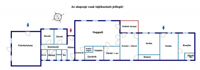 Eladó üzlethelyiség, Szigetszentmártonban, Kossuth Lajos utcában