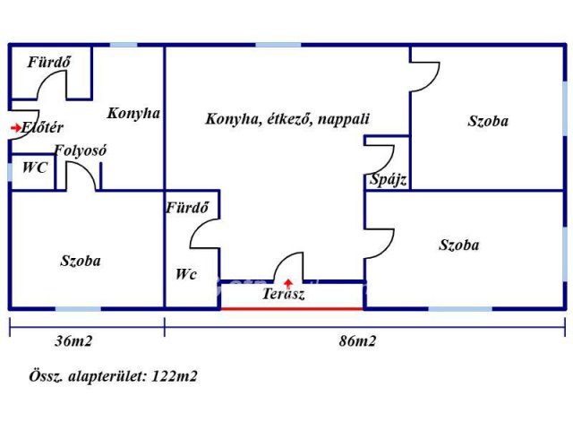 Eladó családi ház, Sárospatakon 42.8 M Ft, 3 szobás