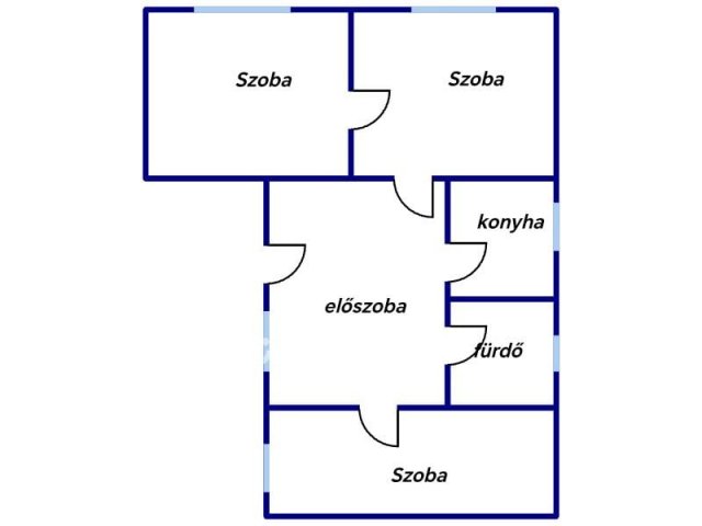 Eladó családi ház, Egerszóláton 35.9 M Ft, 2+1 szobás