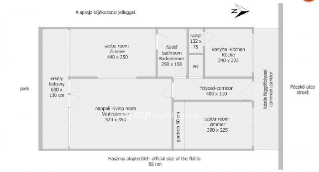Eladó panellakás, Salgótarjánban 25.8 M Ft, 2+1 szobás