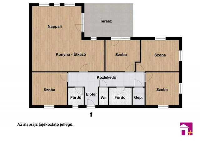 Eladó családi ház, Ráckeresztúron 49.9 M Ft, 5 szobás