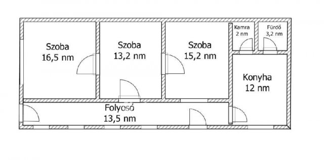 Eladó családi ház, Pázmándon 45 M Ft, 3 szobás