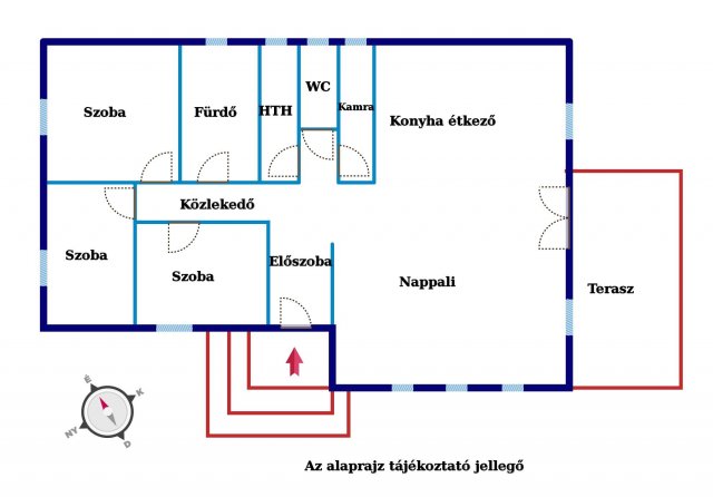 Eladó családi ház, Kiskunlacházán 67 M Ft, 4 szobás