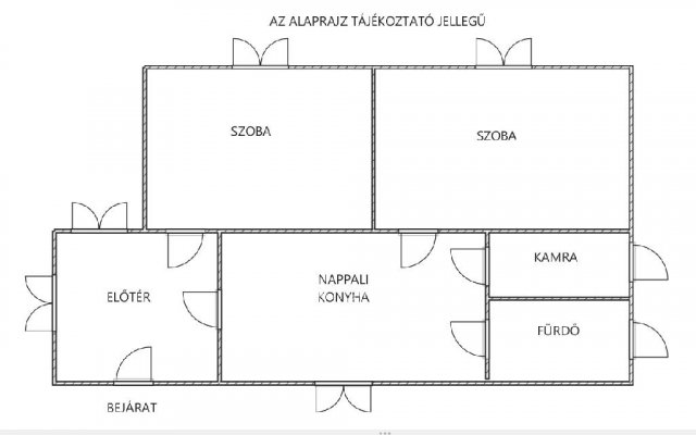 Eladó családi ház, Szurdokpüspökin 26 M Ft, 2 szobás