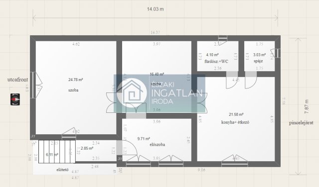 Eladó családi ház, Bekölcén 9.9 M Ft, 2 szobás