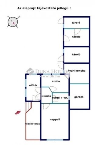 Eladó családi ház, Vecsésen 51 M Ft, 2 szobás