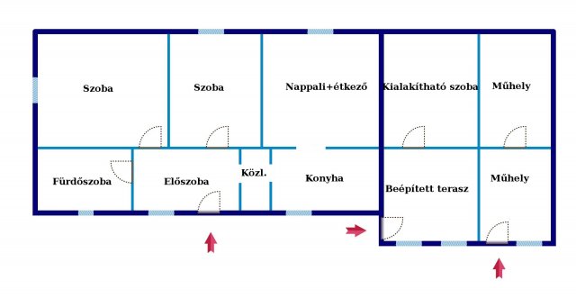 Eladó családi ház, Tiszaalpáron 34.9 M Ft, 3 szobás