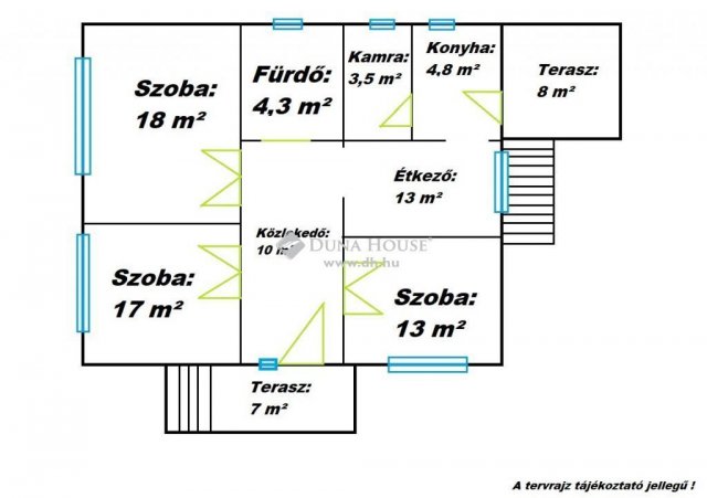 Eladó családi ház, Tápiószecsőn 36.9 M Ft, 3 szobás