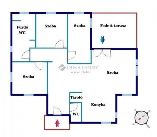 Eladó családi ház, Kecskeméten 89.5 M Ft, 4 szobás