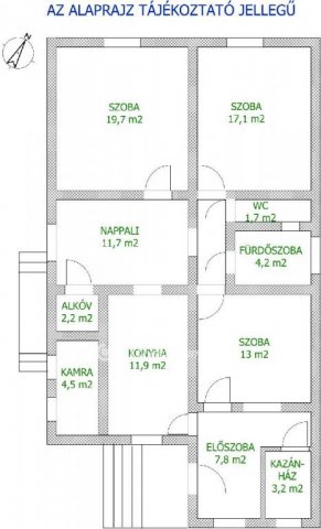 Eladó családi ház, Nyírábrányon 42 M Ft, 3 szobás