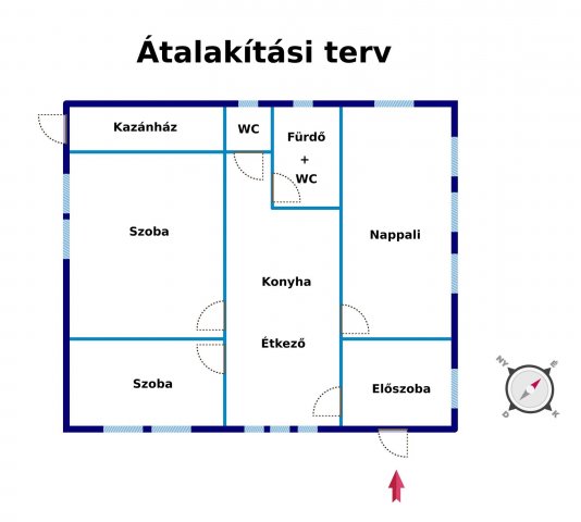 Eladó családi ház, Gyálon 35 M Ft, 3 szobás