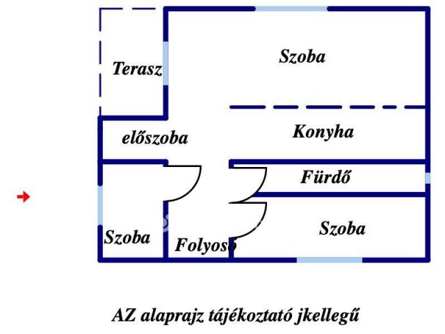 Eladó családi ház, Jászladányon 12.8 M Ft, 1+2 szobás