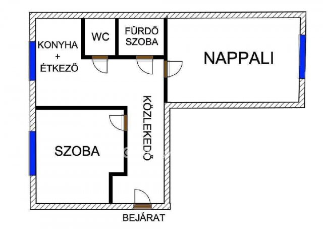 Eladó panellakás, Miskolcon 23.99 M Ft, 2 szobás