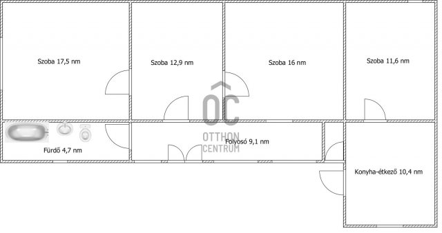 Eladó családi ház, Dunaszentgyörgyön 14.9 M Ft, 3 szobás