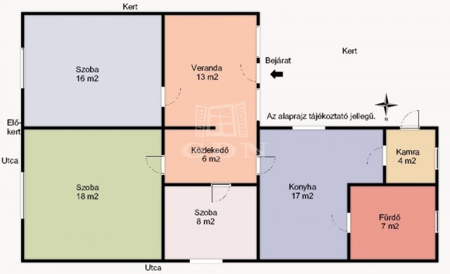 Eladó telek, Ágfalván 62 M Ft, 2+1 szobás / költözzbe.hu