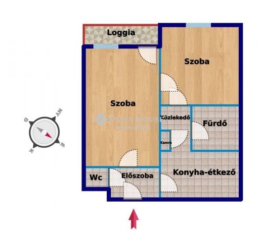 Eladó téglalakás, Szombathelyen 29.3 M Ft, 2 szobás