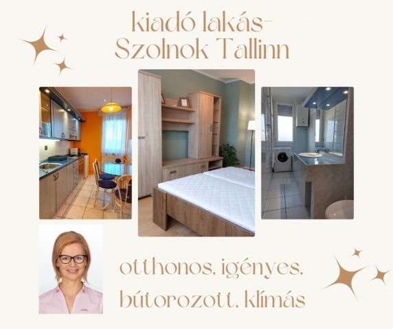 Kiadó téglalakás, albérlet, Szolnokon 145 E Ft / hó, 1+1 szobás