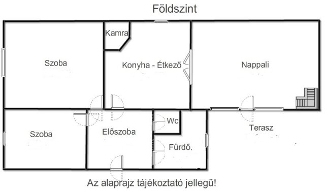 Eladó családi ház, Szegeden 62 M Ft, 3+1 szobás